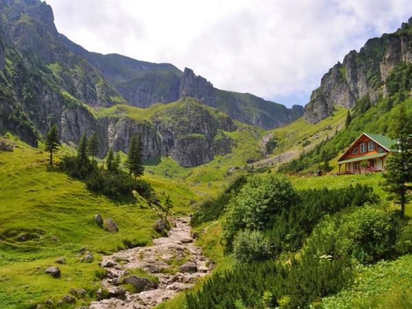 Hiking holiday in the Transylvanian Alps, Romania