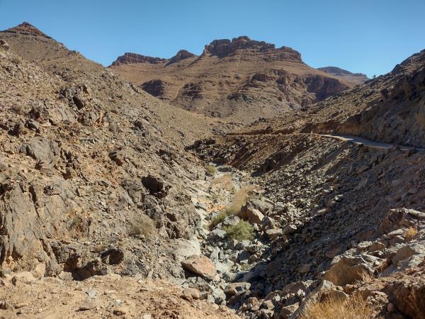 Painters retreat in mountains in Southern Morocco