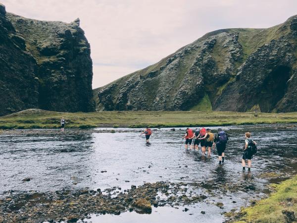 Hiking in Iceland, small group