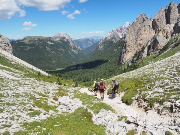 Dolomites guided walking holiday