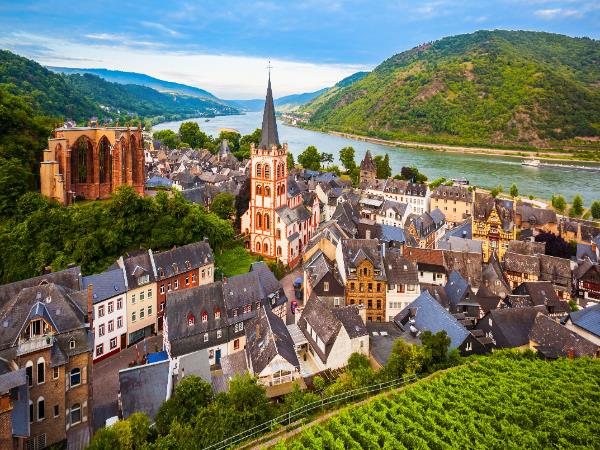 The Rhine walking holiday in Germany