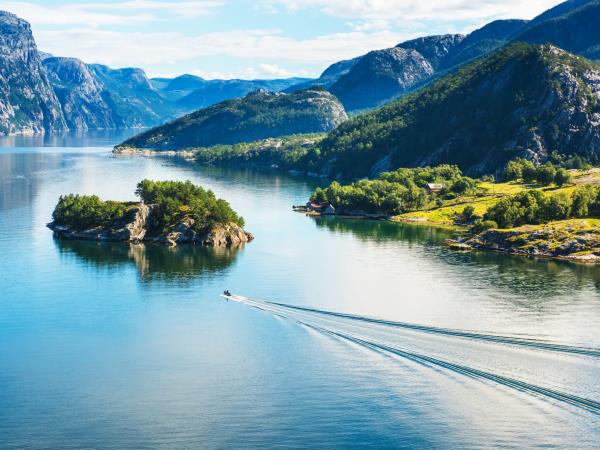 Hiking in the Fjords of Southern Norway