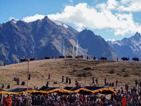 Bhutan royal highland festival holiday