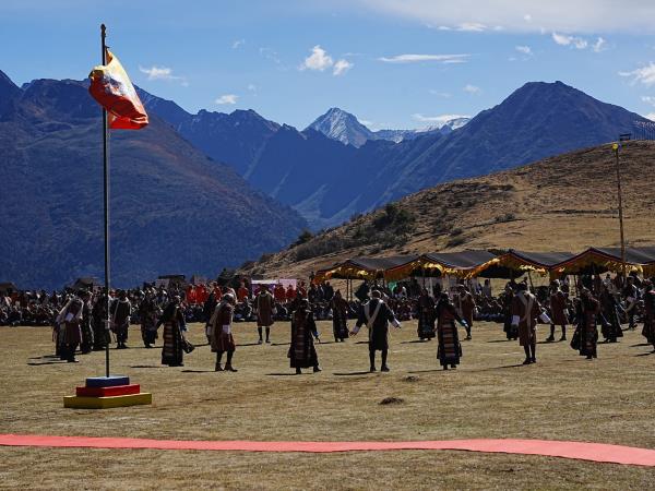 Bhutan royal highland festival holiday