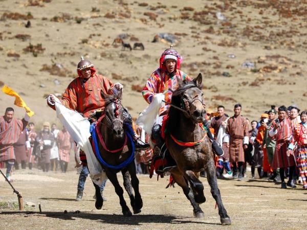 Bhutan royal highland festival holiday