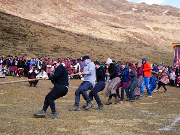 Bhutan royal highland festival holiday