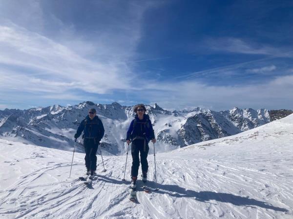 Intermediate ski touring holiday in France