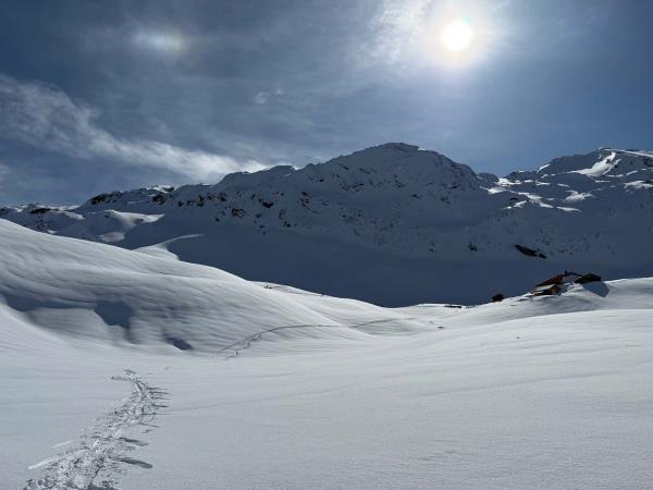 Intermediate ski touring holiday in France