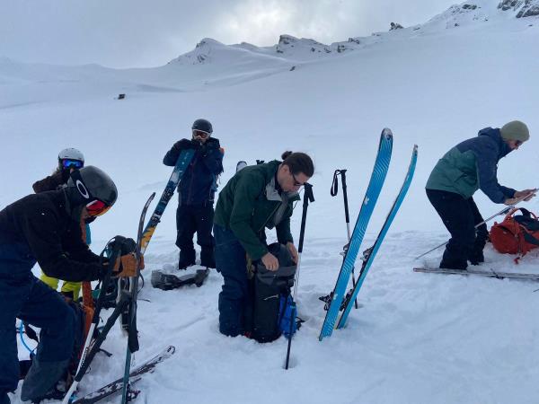 Intermediate ski touring holiday in France
