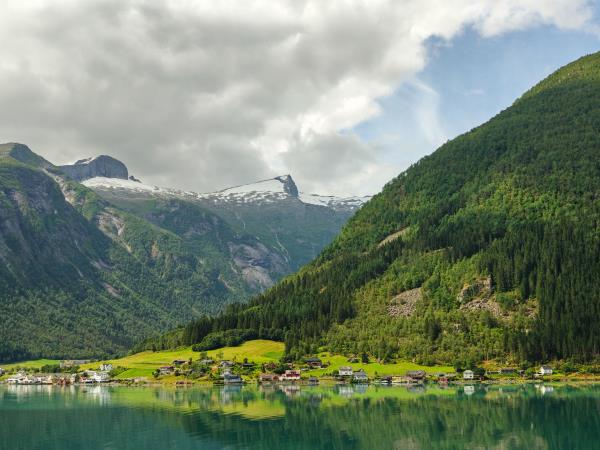 Luxury Norway fjords rail and glacier cruise