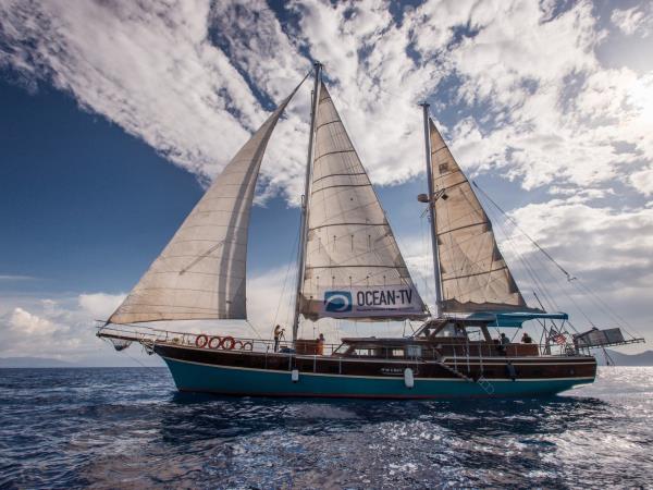 Saronic Greek island gulet cruise 
