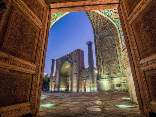 London to Uzbekistan by rail holiday