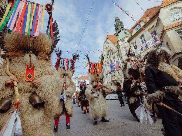 Slovenia masked festival photography holiday
