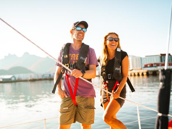 Hike and sail adventure from Lofoten to Tromso, Norway