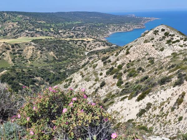 Western north coast Cyprus hiking holiday