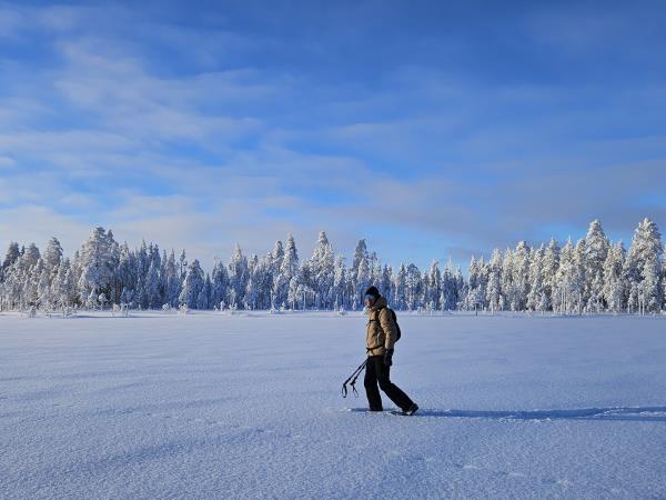 Snowshoeing holiday in Finland