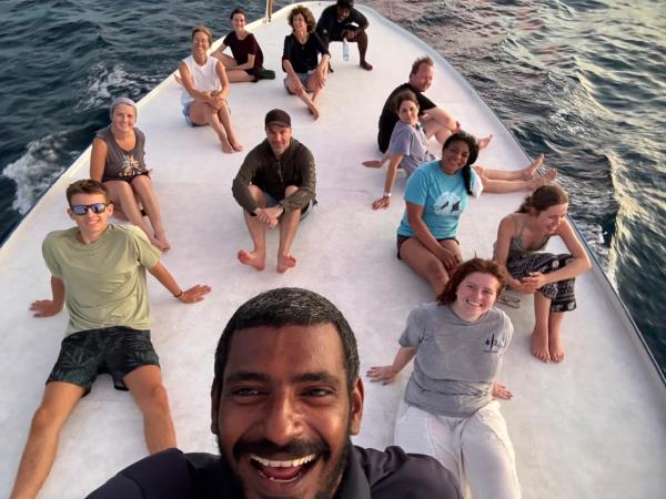 Maldives manta ray conservation snorkelling cruise