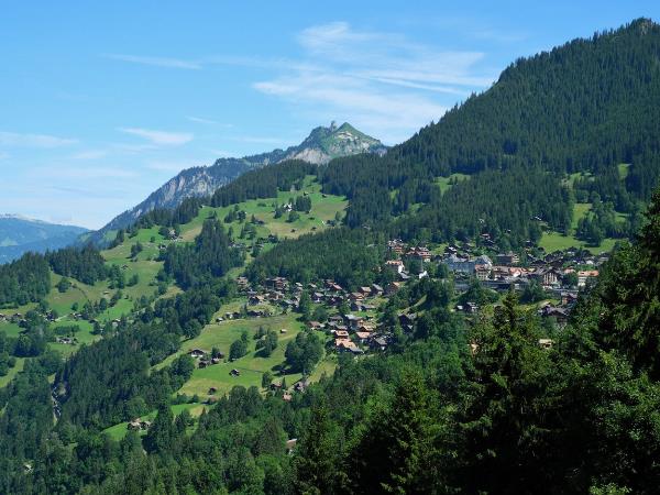 Swiss Alps scenic walking small group tour