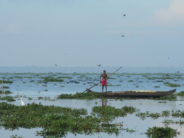 Kerala houseboat holiday, India