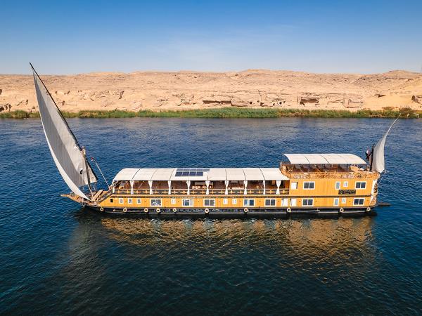 Aswan to Luxor Dahabiya Nile cruise, 5 days
