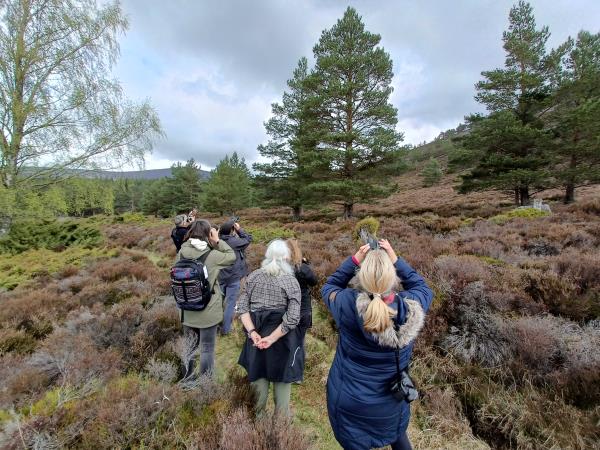 Cairngorms and coast wildlife holiday, Scotland