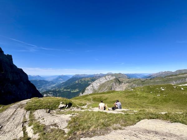 Family activity holiday in the French Alps
