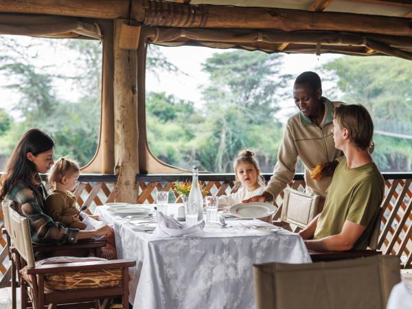 Family luxury camping safari in Kenya