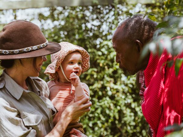 Family luxury camping safari in Kenya
