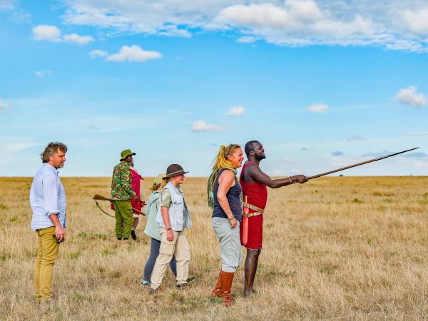 Family luxury camping safari in Kenya