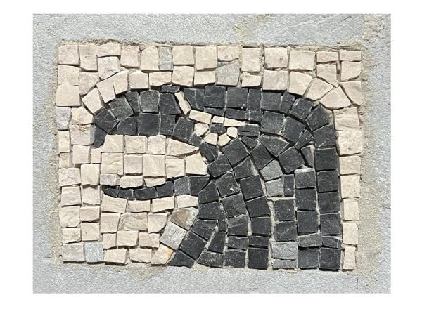 Mosaics workshop art holiday in Greece