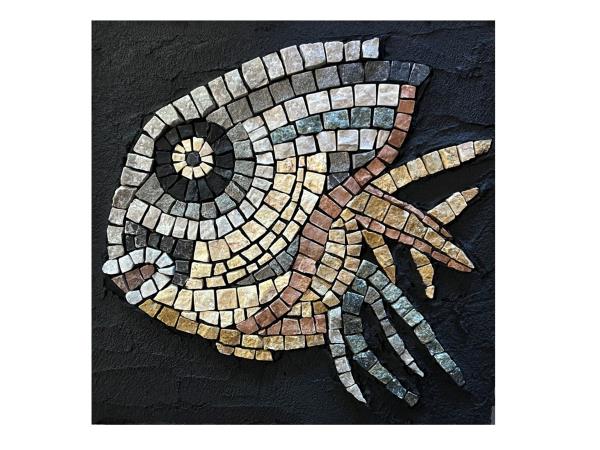 Mosaics workshop art holiday in Greece