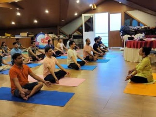 Yoga and meditation holiday in India