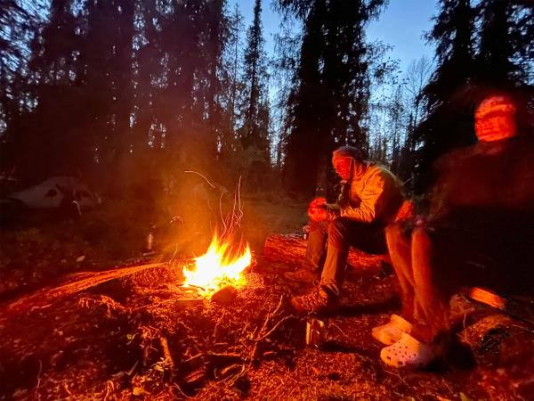 Autumn in Lapland walking holiday, small group
