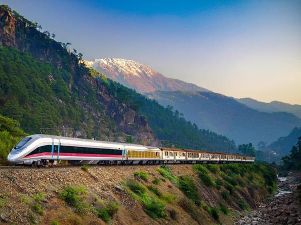Kashmir to Kanyakumari railway journey through India