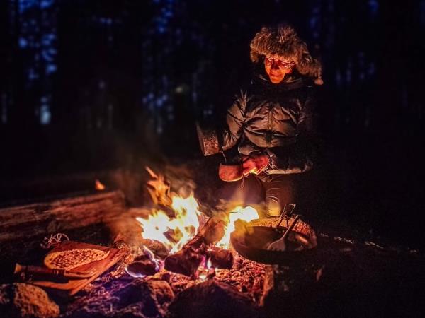 Northern Lights and wildlife holiday in Swedish Lapland
