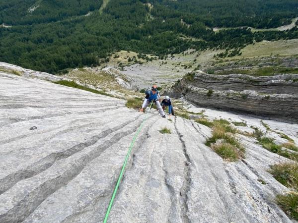 Rock climbing holiday in the French Alps
