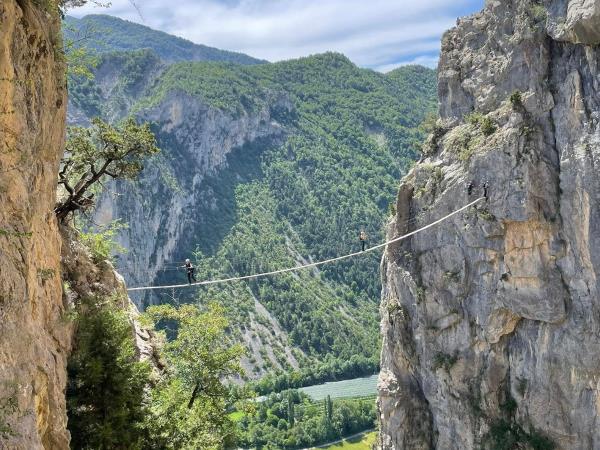 Via ferrata holiday in France
