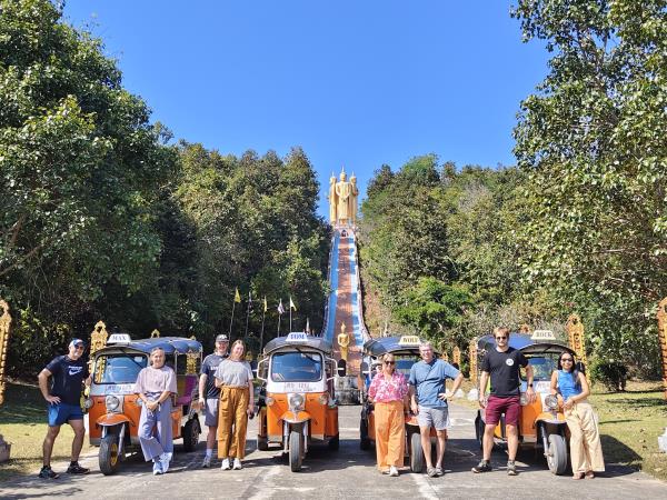 Self drive Tuk Tuk adventure holiday Thailand