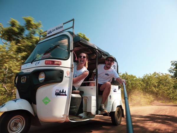 Cambodia self drive Tuk Tuk small group adventure