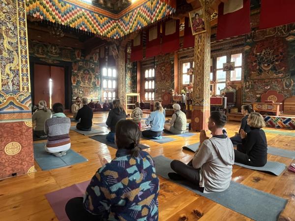 Bhutan hiking and yoga holiday