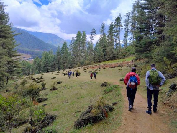 Bhutan hiking and yoga holiday