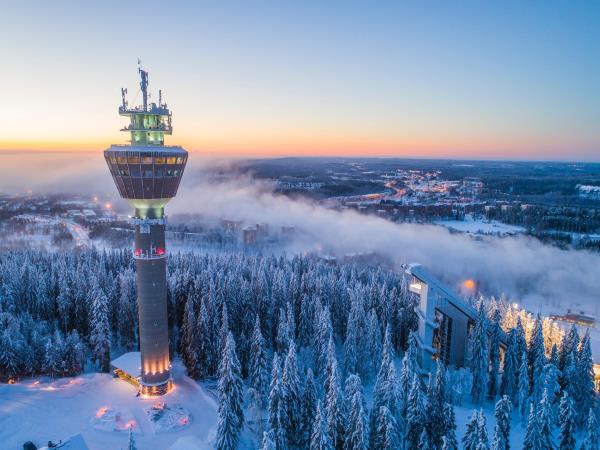 Finland winter holiday, tour skating