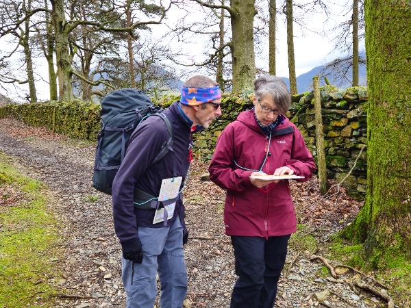 Lake district moderate to challenging walking holiday