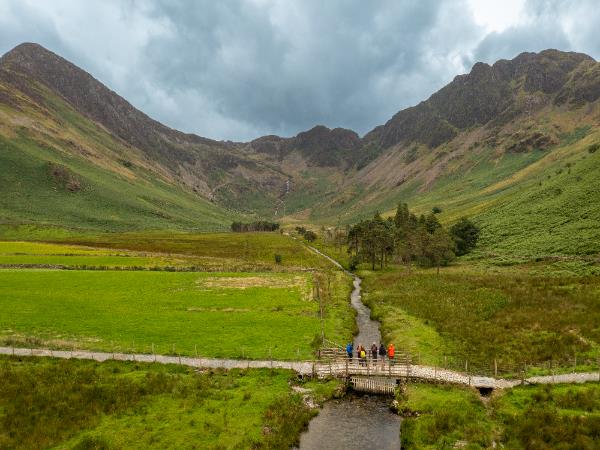 Lake district moderate to challenging walking holiday