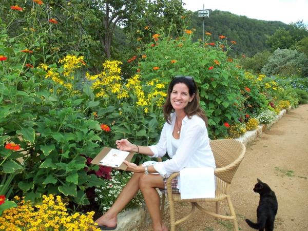 Illustrated nature journal retreat in Greece