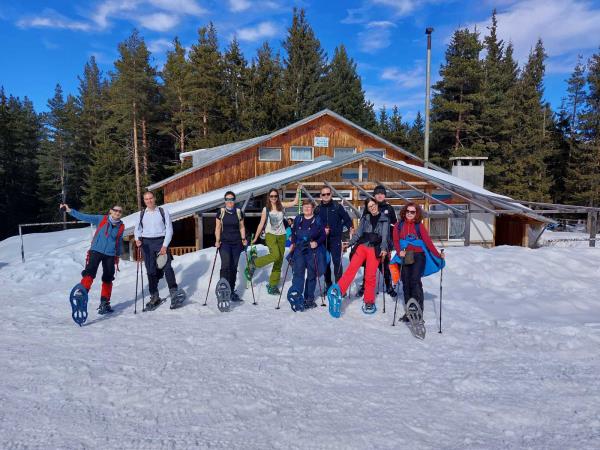 Winter snowshoeing holiday in Bulgaria