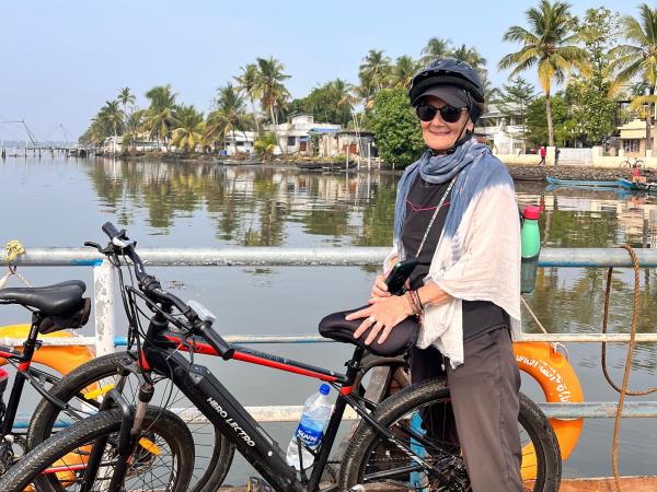Over 50s volunteering in India