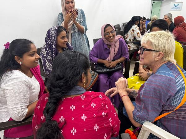Over 50s volunteering in India