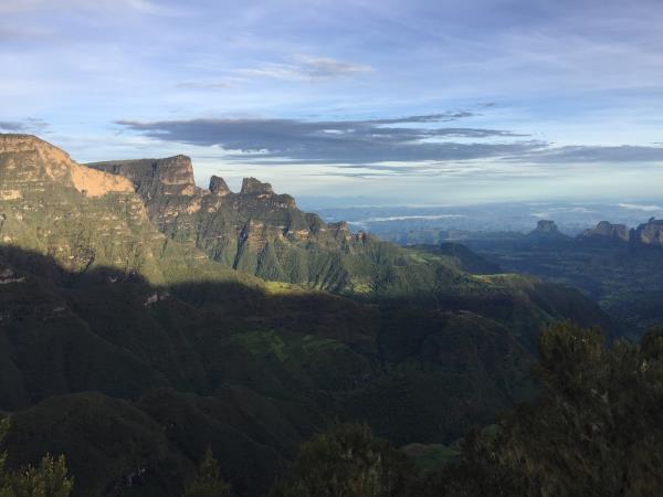 Simien mountains trekking in Ethiopia