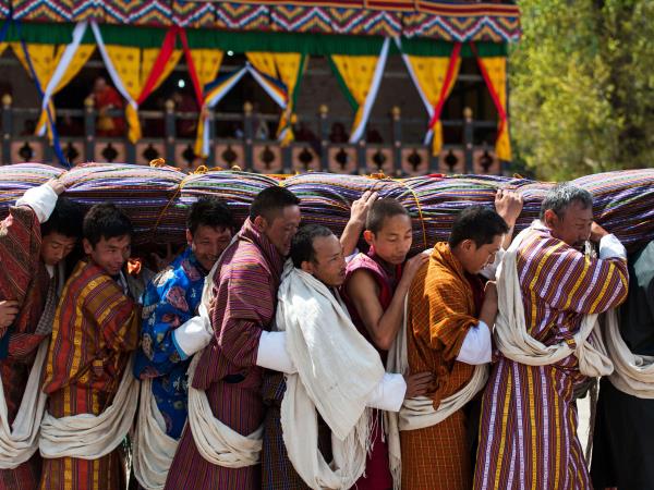 Bhutan Paro festival small group tour